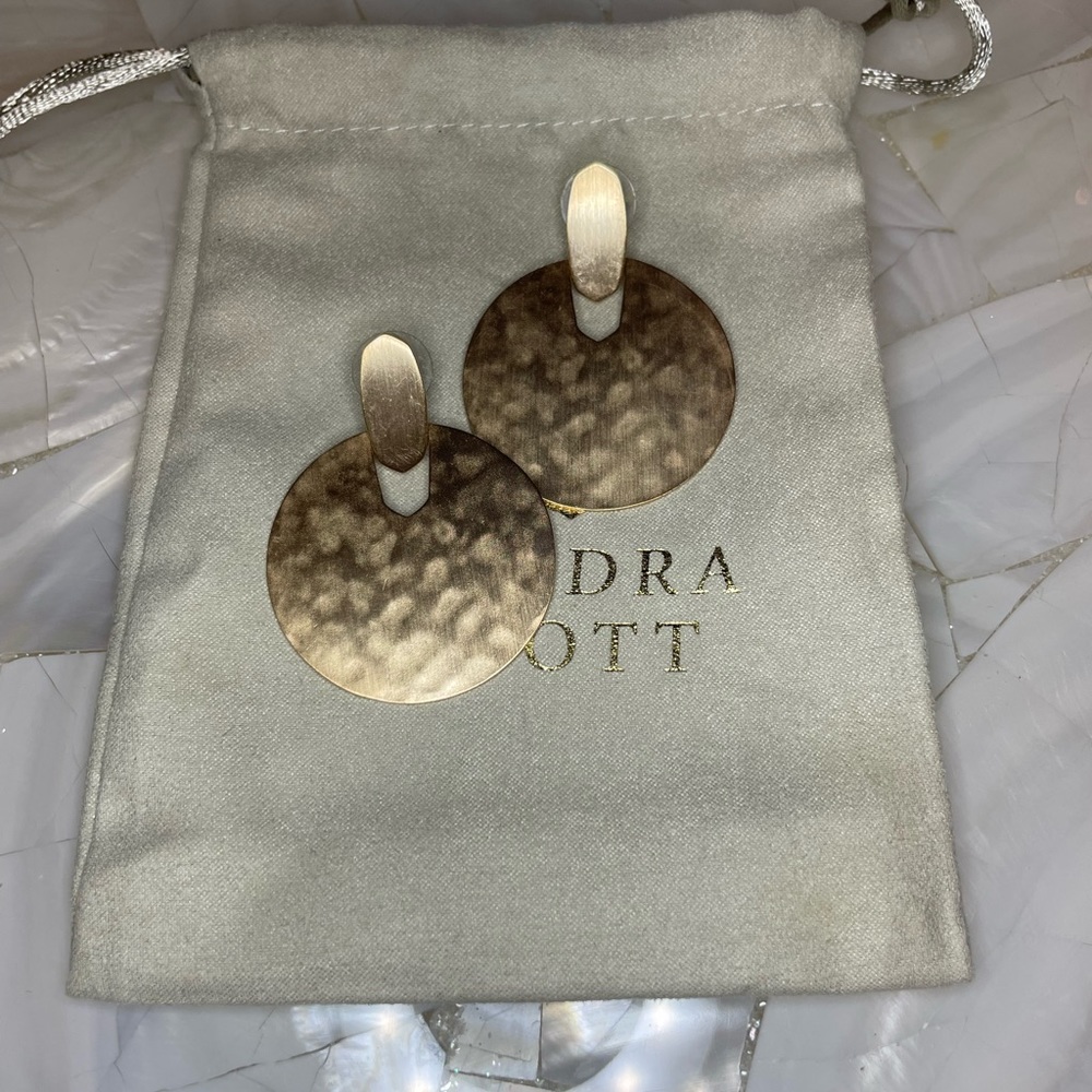 Kendra Scott earrings (rose gold)